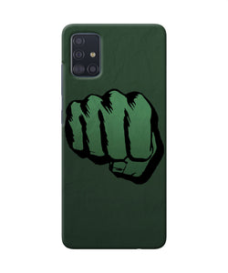 Hulk Smash Logo Samsung A51 Back Cover