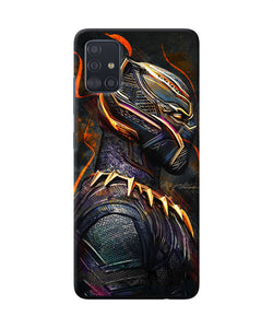 Black Panther Side Face Samsung A51 Back Cover