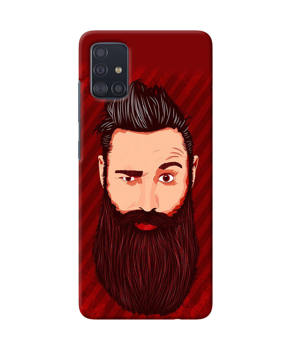Beardo Character Samsung A51 Back Cover