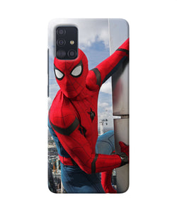 Spiderman On The Wall Samsung A51 Back Cover