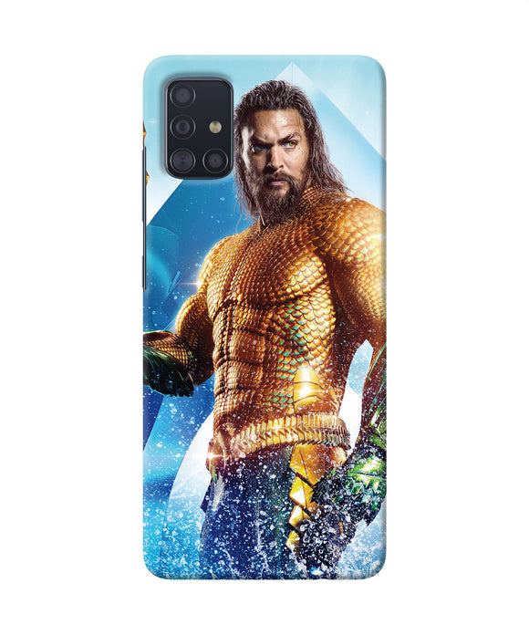 Aquaman Water Poster Samsung A51 Back Cover