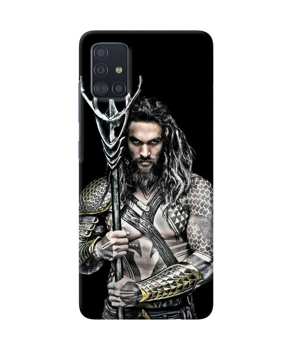 Aquaman Trident Black Samsung A51 Back Cover