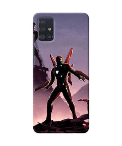 Ironman On Planet Samsung A51 Back Cover