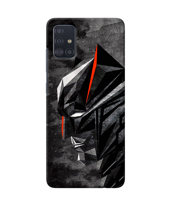 Batman Black Side Face Samsung A51 Back Cover