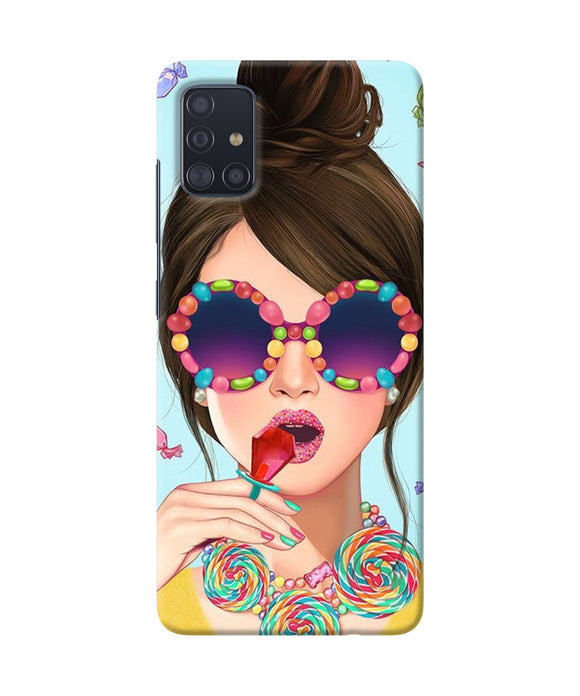 Fashion Girl Samsung A51 Back Cover