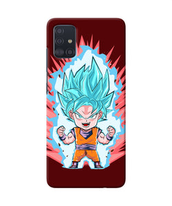 Goku Little Character Samsung A51 Back Cover