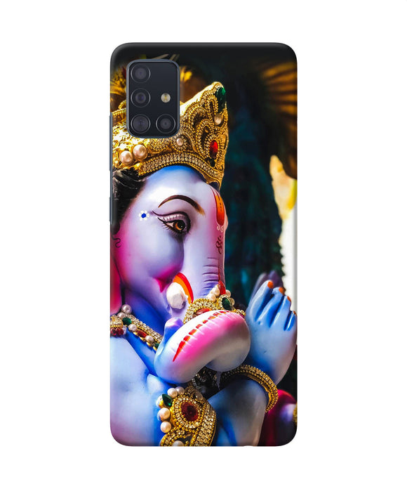 Lord Ganesh Statue Samsung A51 Back Cover
