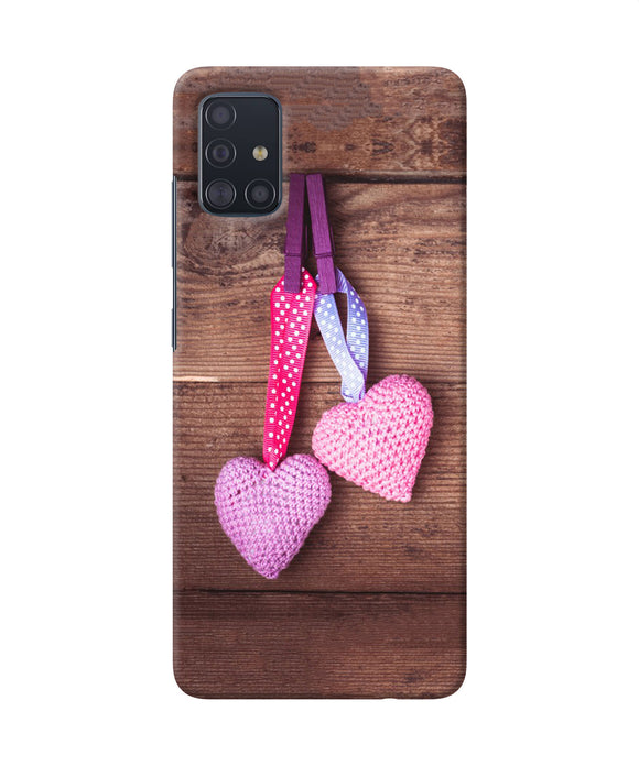 Two Gift Hearts Samsung A51 Back Cover