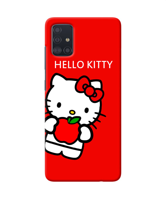 Hello Kitty Red Samsung A51 Back Cover