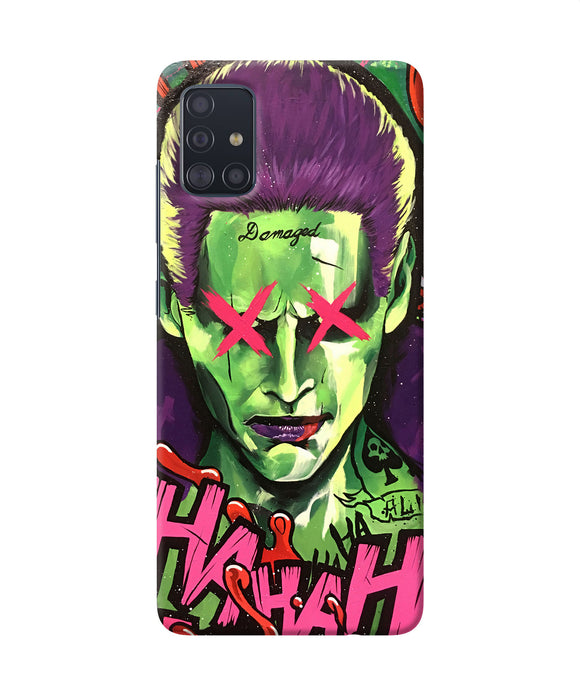 Damaged Joker Anim Samsung A51 Back Cover