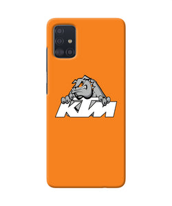 Ktm Dog Logo Samsung A51 Back Cover