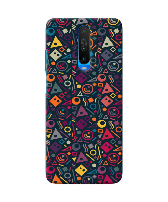 Geometric Abstract Poco X2 Back Cover