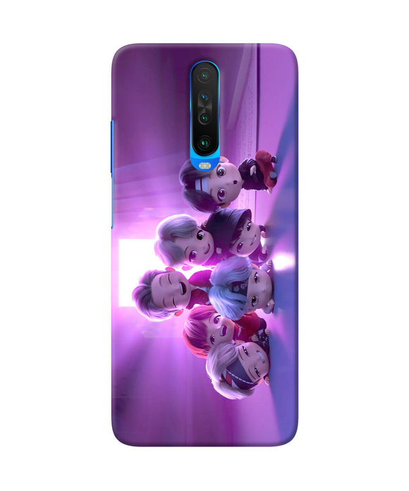 BTS Chibi Poco X2 Back Cover