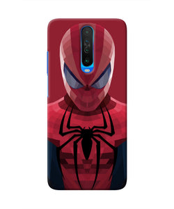 Spiderman Art Poco X2 Real 4D Back Cover