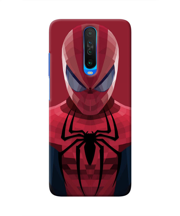 Spiderman Art Poco X2 Real 4D Back Cover