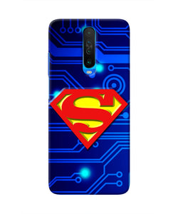 Superman Abstract Poco X2 Real 4D Back Cover