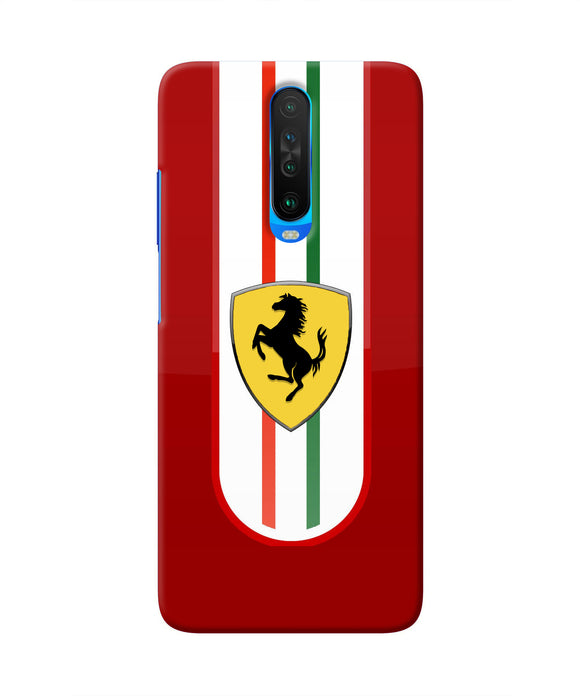 Ferrari Art Poco X2 Real 4D Back Cover