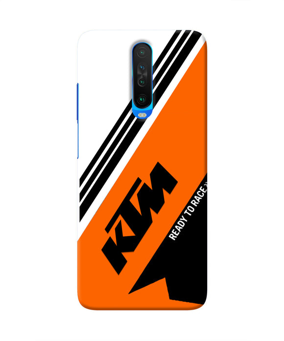 KTM Abstract Poco X2 Real 4D Back Cover