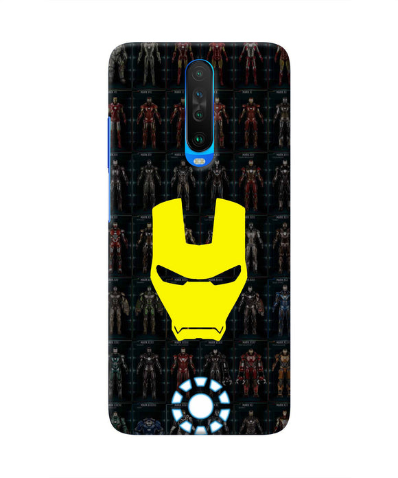 Iron Man Suit Poco X2 Real 4D Back Cover