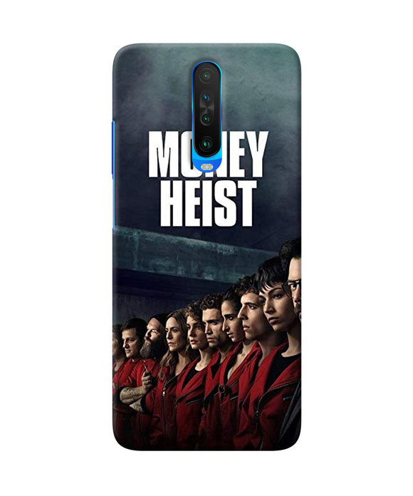 Money Heist Team Money Heist Poco X2 Back Cover