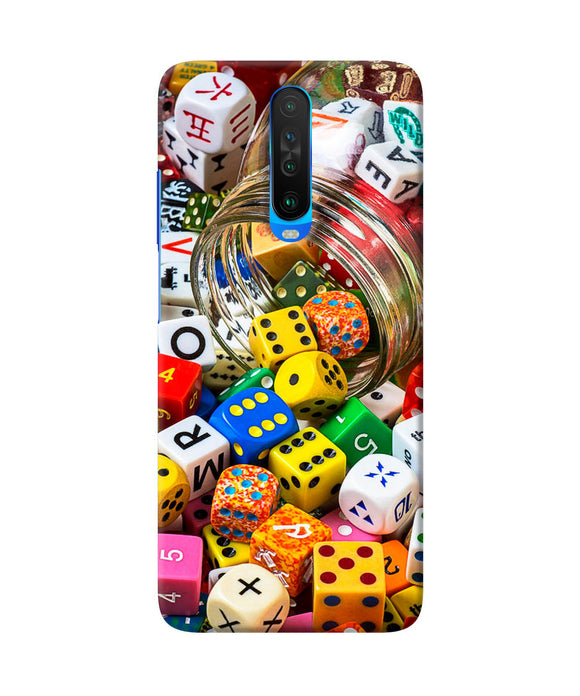 Colorful Dice Poco X2 Back Cover