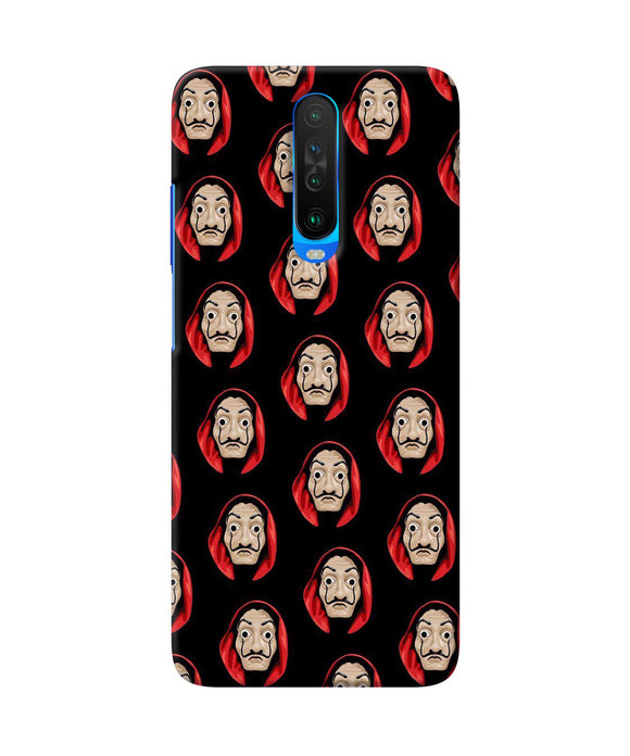 Money Heist Mask Poco X2 Back Cover