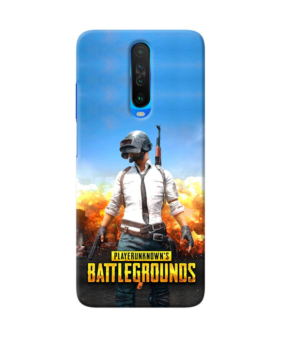 Pubg Poster Poco X2 Back Cover
