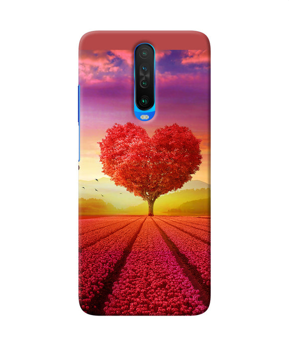 Natural Heart Tree Poco X2 Back Cover