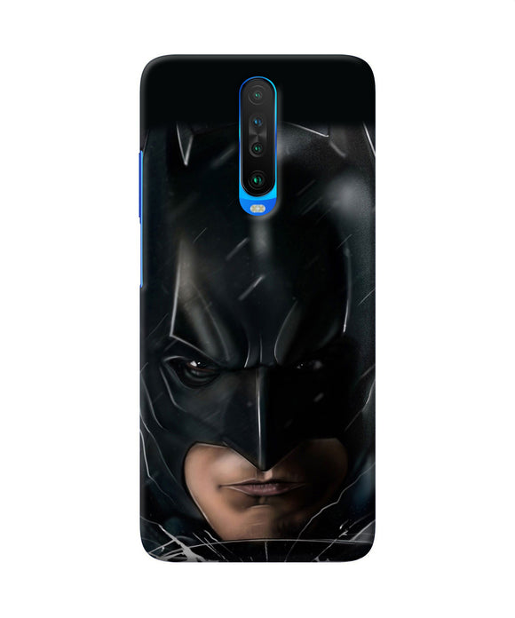 Batman Black Mask Poco X2 Back Cover