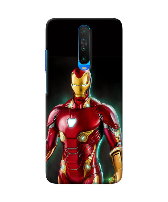Ironman Suit Poco X2 Back Cover