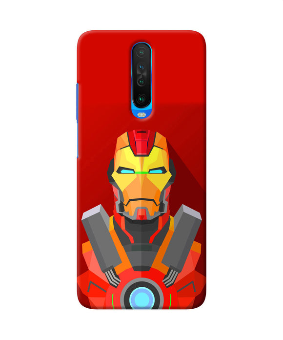 Ironman Print Poco X2 Back Cover