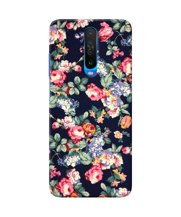 Natural Flower Print Poco X2 Back Cover