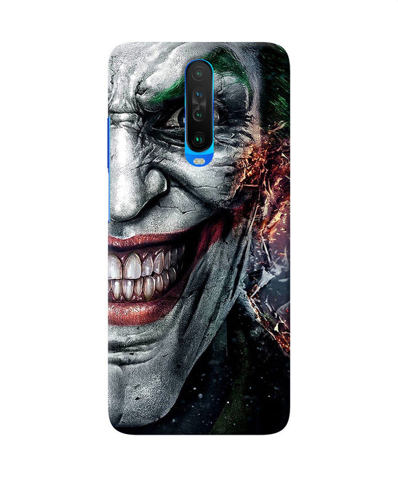 Joker Half Face Poco X2 Back Cover