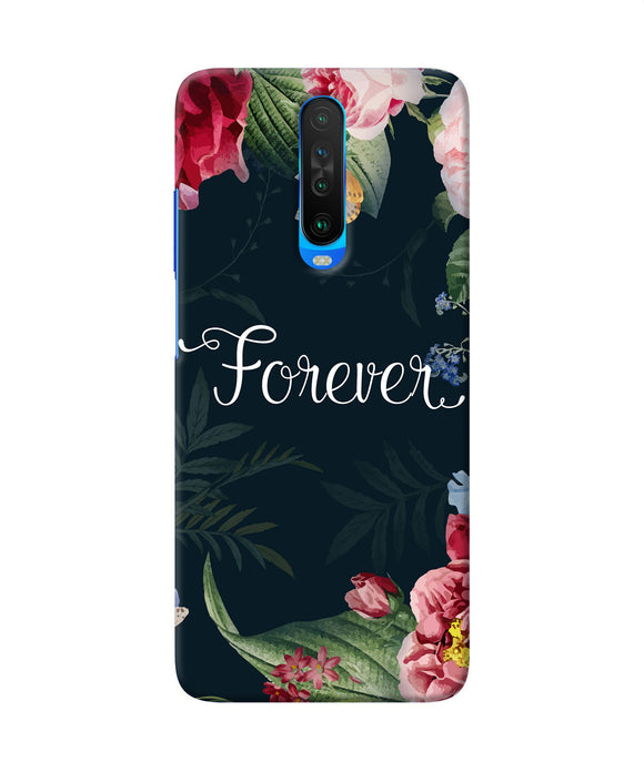Forever Flower Poco X2 Back Cover