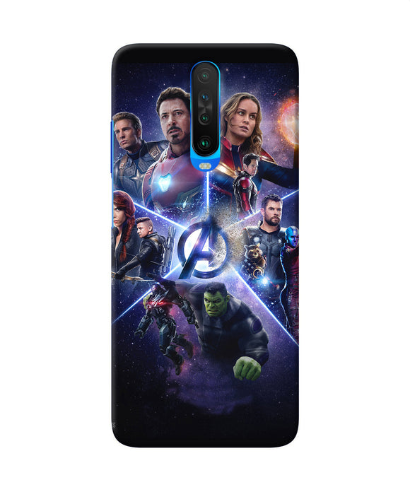 Avengers Super Hero Poster Poco X2 Back Cover