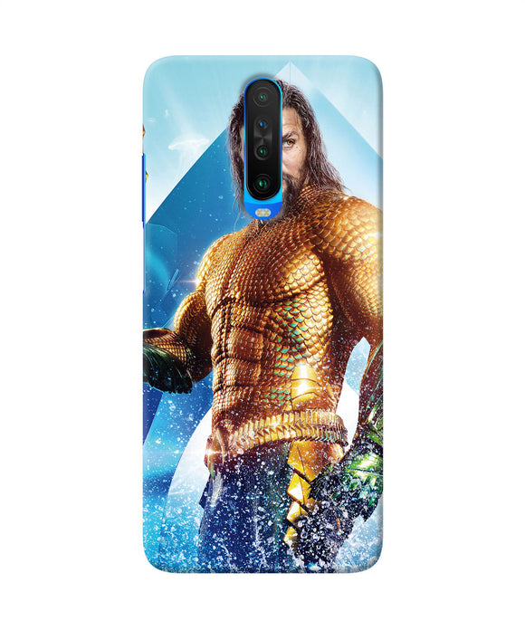 Aquaman Water Poster Poco X2 Back Cover