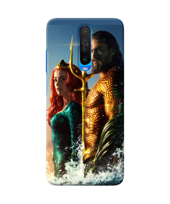 Aquaman Couple Poco X2 Back Cover