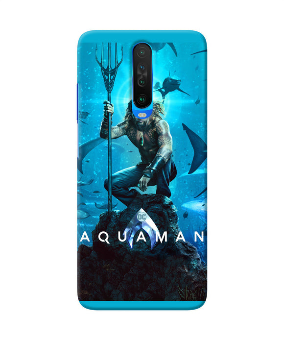 Aquaman Underwater Poco X2 Back Cover