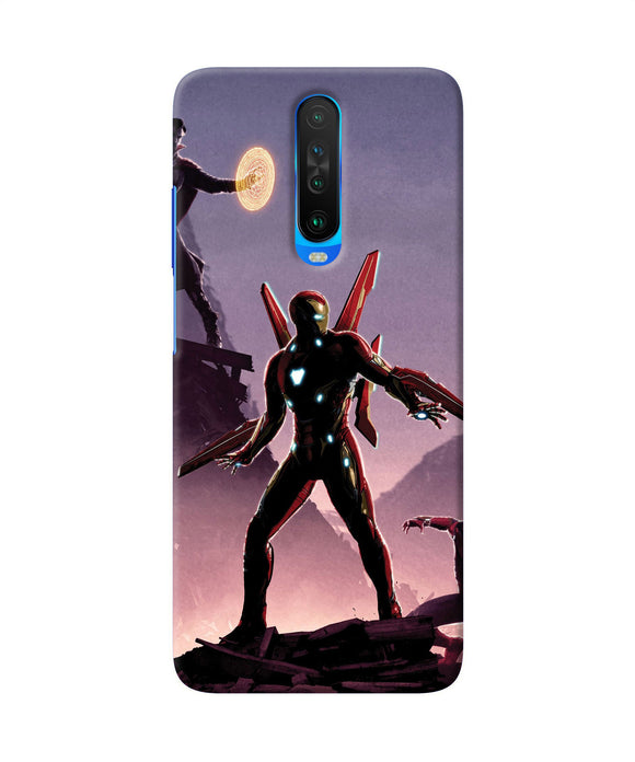Ironman On Planet Poco X2 Back Cover