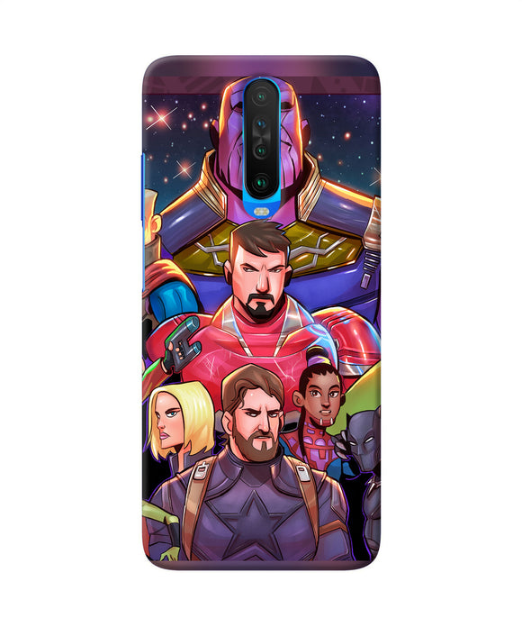 Avengers Animate Poco X2 Back Cover