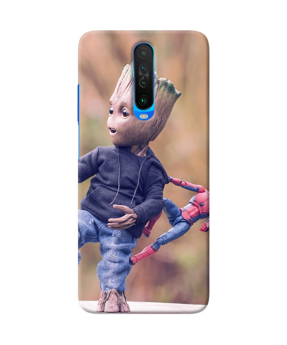 Groot Fashion Poco X2 Back Cover