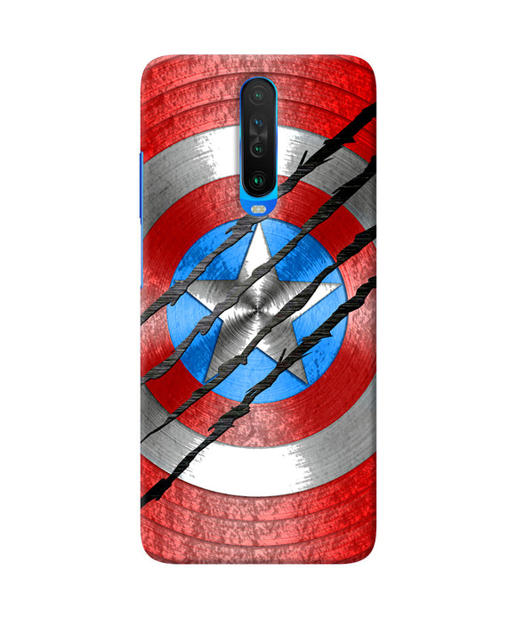 Scratch On Shield Poco X2 Back Cover