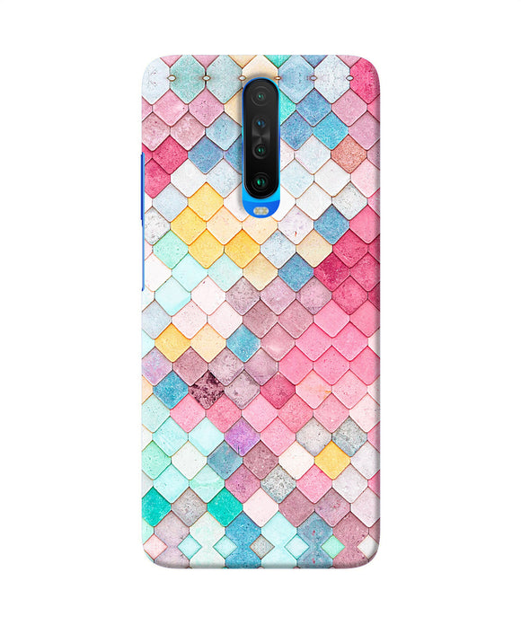 Colorful Fish Skin Poco X2 Back Cover