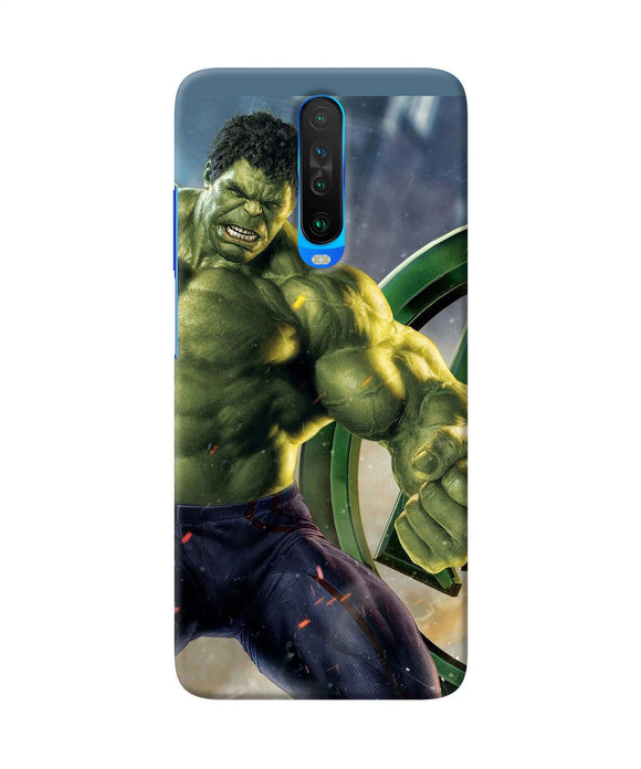 Angry Hulk Poco X2 Back Cover
