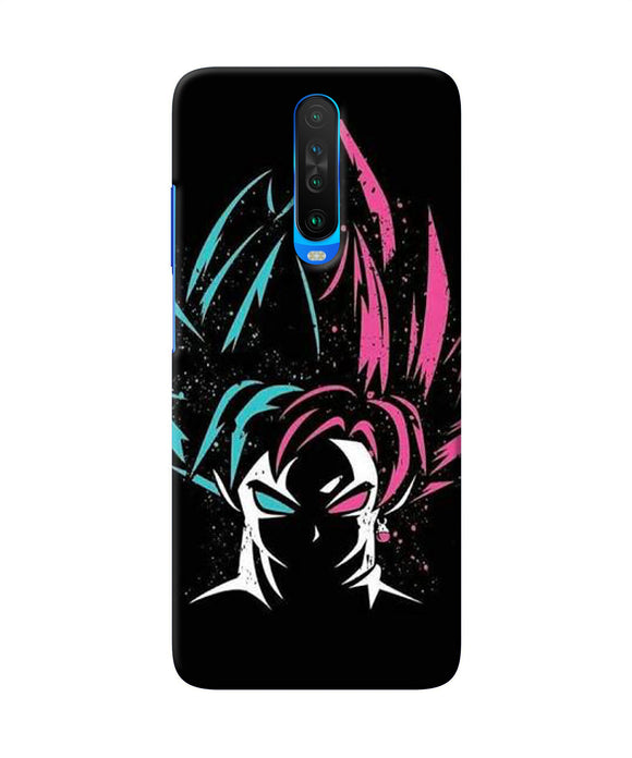 Vegeta Goku Poco X2 Back Cover