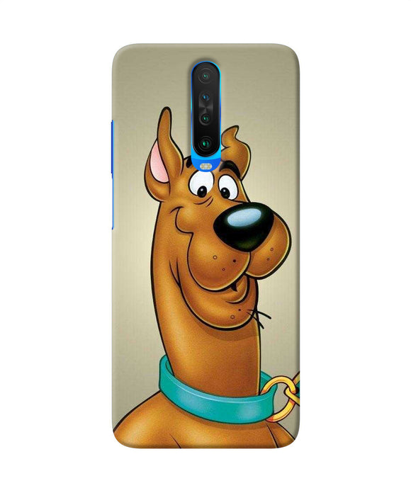 Scooby Doo Dog Poco X2 Back Cover