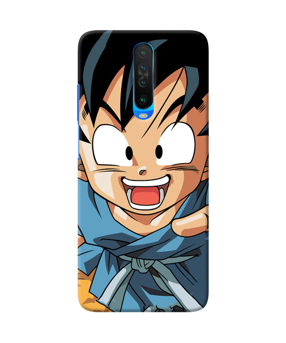 Goku Z Character Poco X2 Back Cover