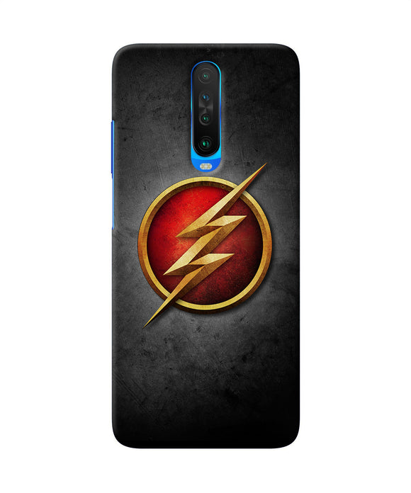 Flash Logo Poco X2 Back Cover
