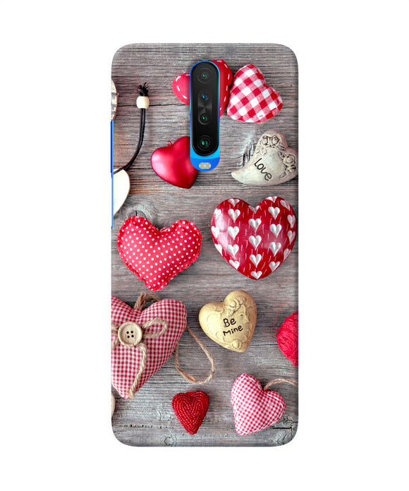 Heart Gifts Poco X2 Back Cover