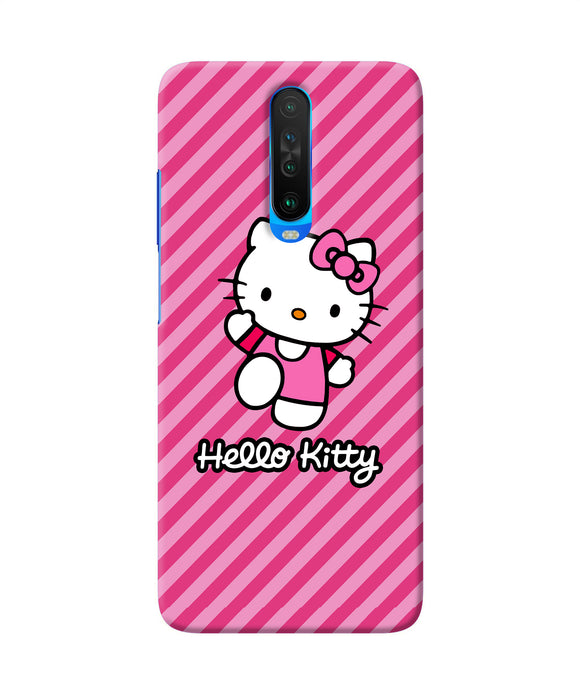 Hello Kitty Pink Poco X2 Back Cover